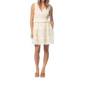 NEW MAHILA kels mini dress in beige